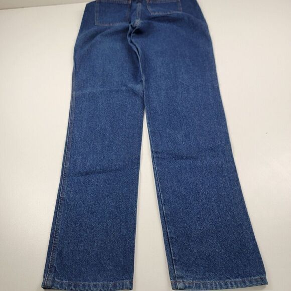 VTG Rockies Rocky Mountain High Rise Mom Jeans ASL Blue Denim 33/15 Bareback 90s - Picture 4 of 14
